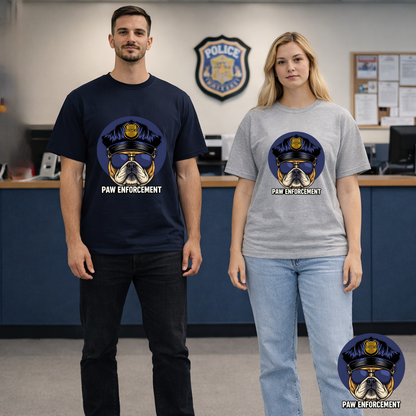 Paw Enforcement Graphic T-Shirt | Eco - Limited