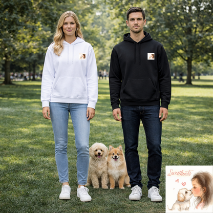 Soft Moment Watercolor Hoodie | Eco-Limited