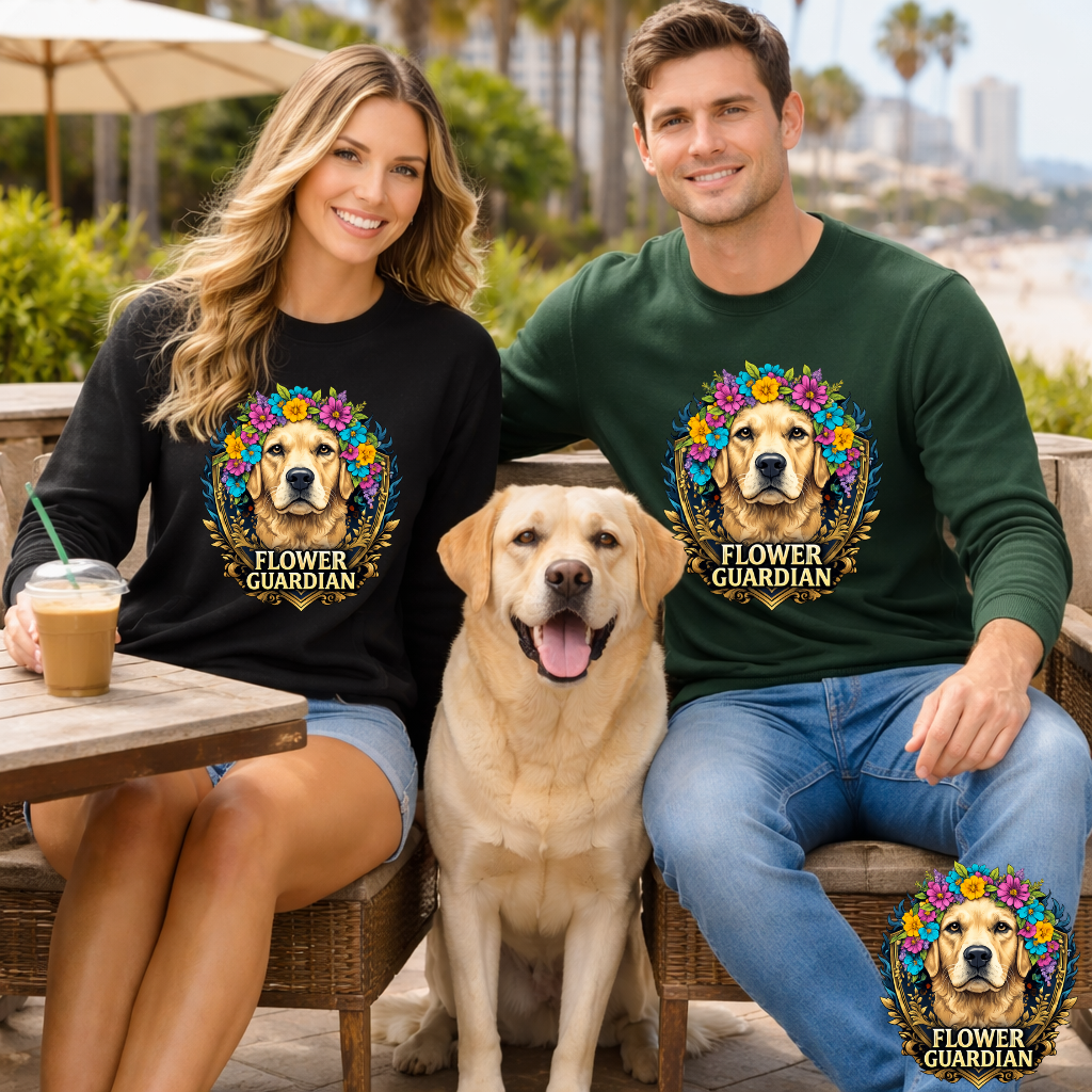 Flower Guardian Graphic Sweater | Eco - Limited