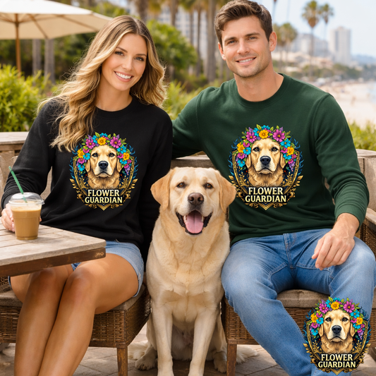 Flower Guardian Graphic Sweater | Eco - Limited