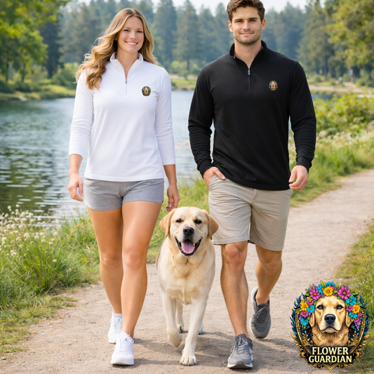 Flower Guardian Graphic Zip Up | Eco - Limited