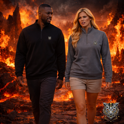 Tiger Sigil Graphic Zip-Up | Eco-Limited