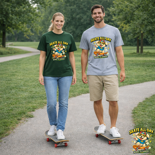 Skate All Day Graphic T Shirt | Eco - Limited